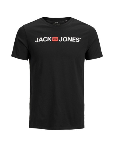Camiseta JACK & JONES JJECORP LOGO TEE SS O-NECK NOSS 12137126 Black Negro
