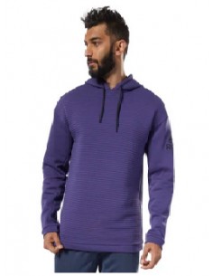 Sudadera REEBOK WOR FLEECE OTH HOOD DY7802 Morado