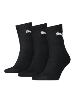 Calcetín PUMA PUMA SHORT CREW 3P UNISEX 231011001 200 Negro