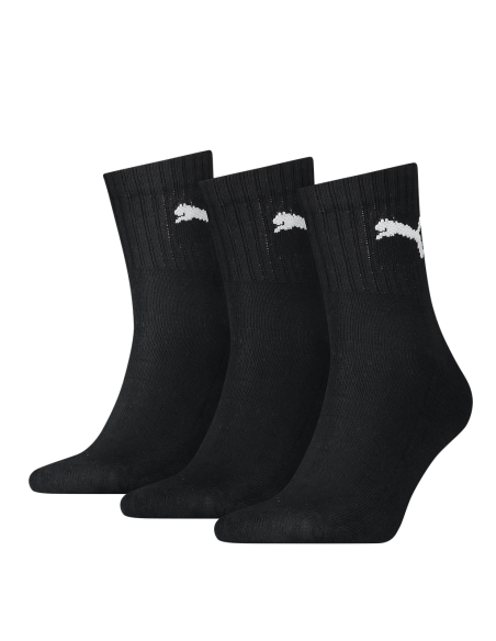 Calcetín PUMA PUMA SHORT CREW 3P UNISEX 231011001 200 Negro