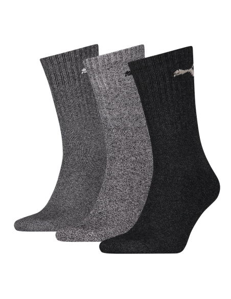 Calcetín PUMA PUMA CREW SOCK 3P 7312 207 Gris