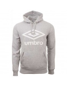 Sudadera UMBRO FLEECE LARGE LOGO HOODY 64876U P12 Gris