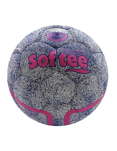 Balon Fútbol SOFTEE DENIM 80663.024.11 Rosa