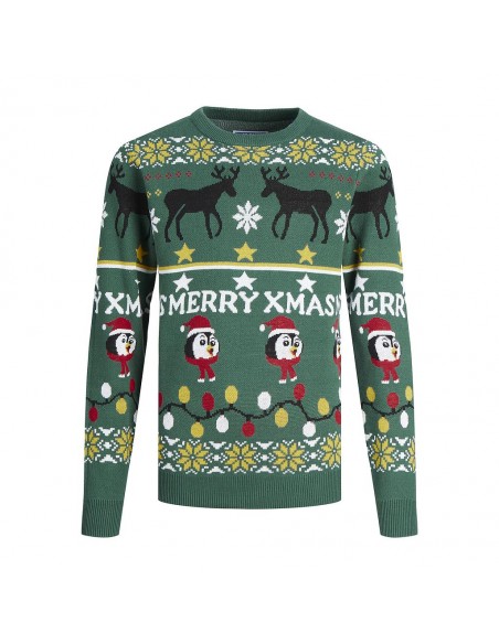 Jersey JACK & JONES JORHOHO KNIT 12221312 VERDE Verde