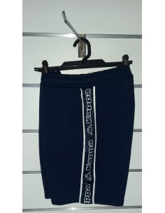 Pantalón corto KAPPA LOGO TAPE DENIL 311556W A04 Azul 2