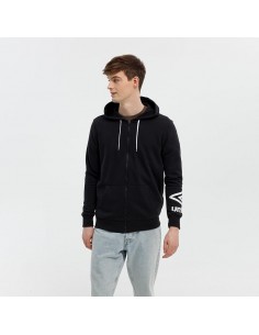 Sudadera UMBRO FW TERRACE ZIP HOODIE 66063U 060 Negro