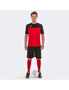 JOMA-CAMISETA WINNER ROJO-NEGRO M/C 2