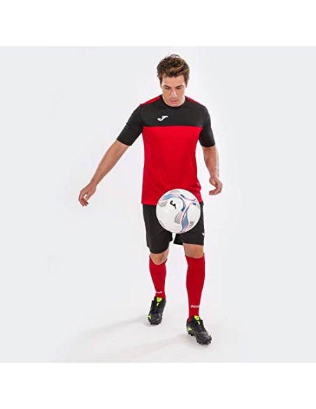 JOMA-CAMISETA WINNER ROJO-NEGRO M/C