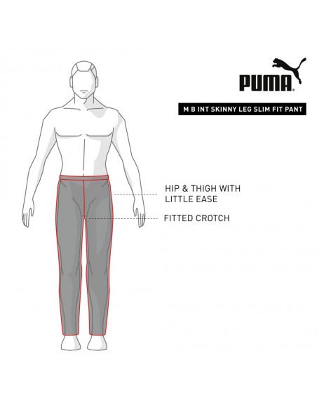 PUMA-ESS Slim Pants FL Peacoat