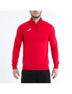 SUDADERA JOMA FARAON PL 1/2 ZIP ROJO