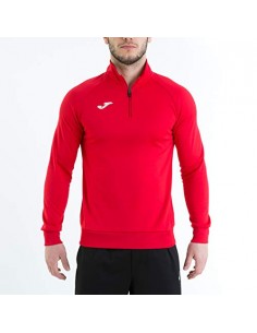 SUDADERA JOMA FARAON PL 1/2 ZIP ROJO 2