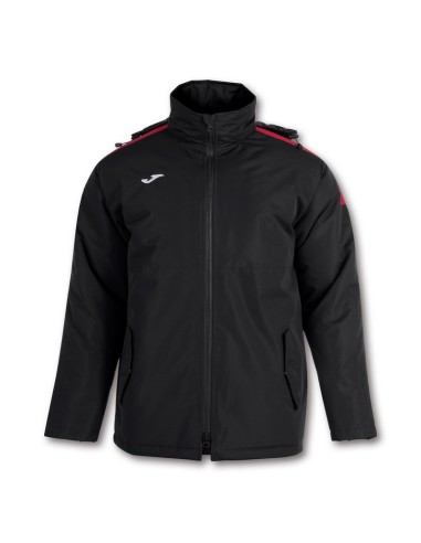 JOMA-ANORAK TRIVOR NEGRO ROJO