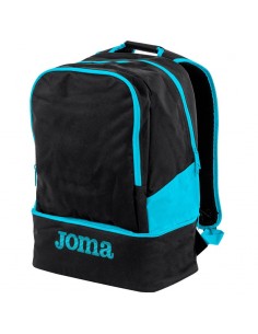 JOMA-MOCHILA ESTADIO III NEGRO-TURQUESA