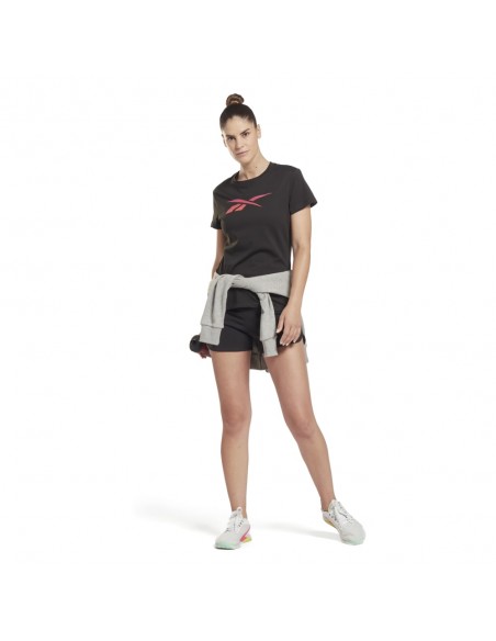 REEBOK Vector Graphic Tee  NEGRO