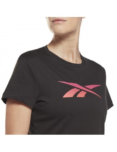 REEBOK Vector Graphic Tee  NEGRO