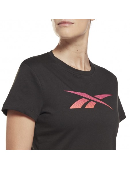 REEBOK Vector Graphic Tee  NEGRO