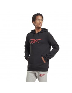 REEBOK RI Fleece Hood      NEGRO 2