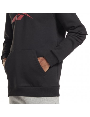 REEBOK RI Fleece Hood      NEGRO