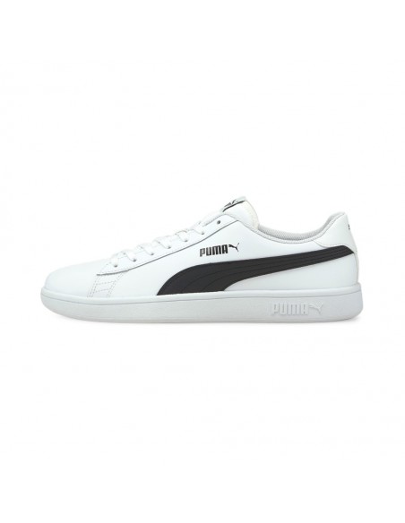 Zapatilla de Moda para UNISEX PUMA Smash v2 L White-Black