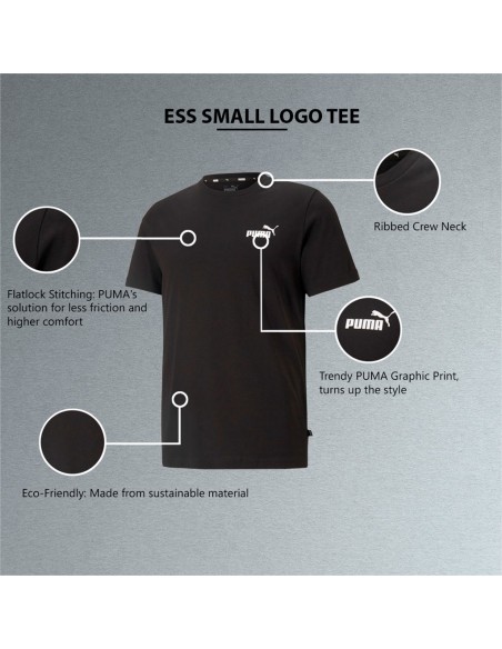 ESS Small Logo Tee Puma Black