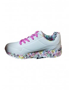 Zapatilla de Moda para NIÑA SKECHERS UNO LITE - LOVEY LUV 2