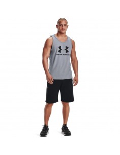 UA SPORTSTYLE LOGO TANK-GRY 2