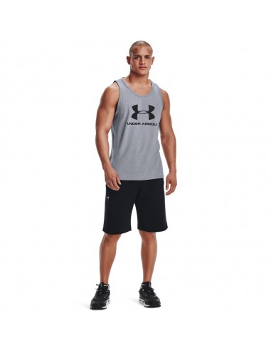 UA SPORTSTYLE LOGO TANK-GRY