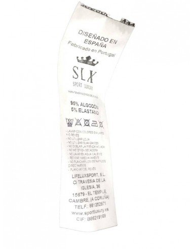 SLX PANTALON RECTO TIRO ALTO NEGRO