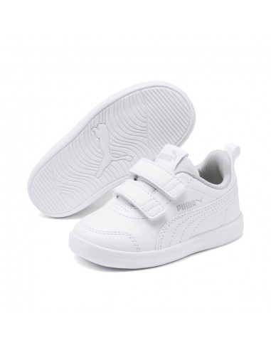 Courtflex v2 V Inf Puma White-Gray Viole