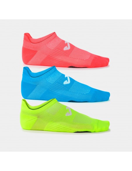 JOMA-CALCETINES RUNNING NIGHT CORAL FLÚO