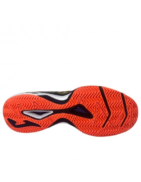 Zapatilla para Tenis y Pádel para HOMBRE JOMA -T.SLAM 2316 NEGRO NARANJA AMARILLO FIP