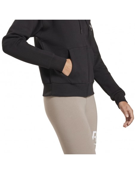 REEBOK RI EU FZ Hoody      NEGRO