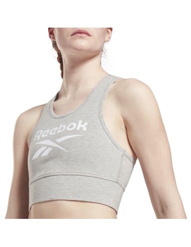 Top REEBOK RI BL COTTON BRALET GR9393 Gris