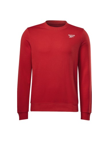 Sudadera REEBOK RI FT LEFT CHEST IL4041 Rojo