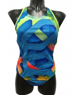 RAS SWIMSUIT CROSSROADS CASUAL BACK BLUE