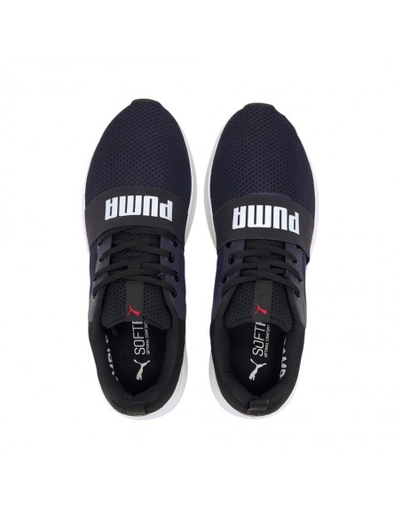 Zapatilla Multideporte para UNISEX PUMA Wired Run Peacoat-White