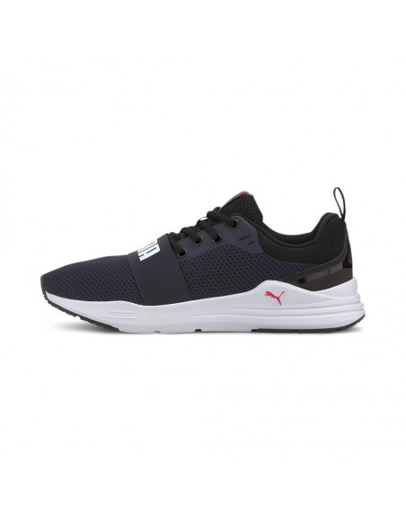 Zapatilla Multideporte para UNISEX PUMA Wired Run Peacoat-White