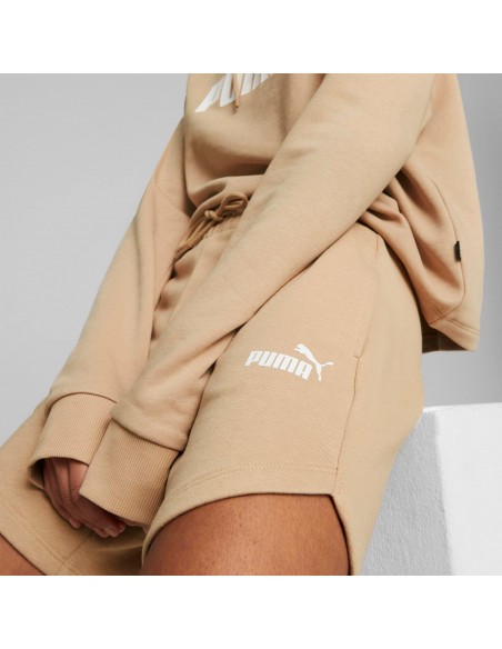 PUMA-ESS 5 High Waist Shorts TR-89