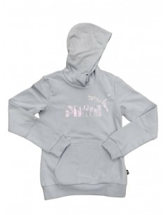 PUMA-ESS+ NOVA SHINE Logo Hoodie G-68
