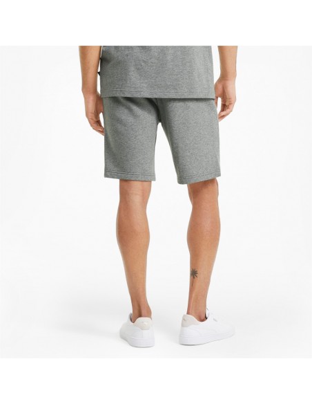 ESS Slim Shorts Medium Gray Heather