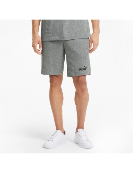 ESS Slim Shorts Medium Gray Heather