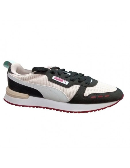 Zapatilla de Moda para UNISEX JUNIOR PUMA R78 Jr Lotus-White-Black