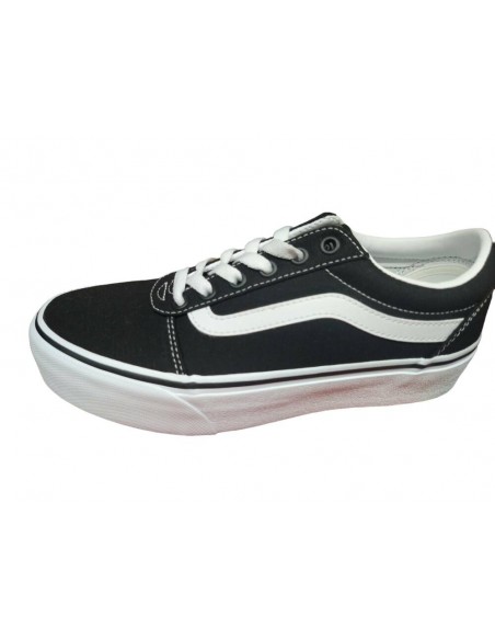 Zapatilla de Moda para MUJER VANS WM WARD PLATFORM (CANVAS) BLK/WHT