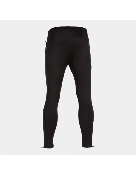 Pantalon de chandal JOMA-PANTALÓN LARGO CHAMPIONSHIP VII NEGRO NARANJA-103200-108