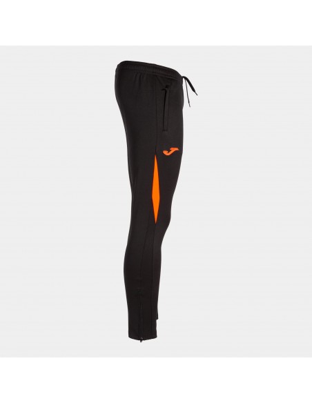 Pantalon de chandal JOMA-PANTALÓN LARGO CHAMPIONSHIP VII NEGRO NARANJA-103200-108