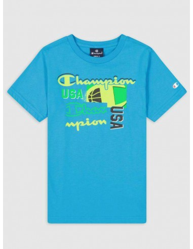 CHAMPION-Crewneck T-Shirt-YF002