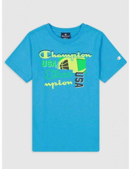 CHAMPION-Crewneck T-Shirt-YF002