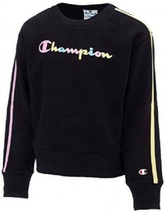 CHAMPION Crewneck Sweatshirt NEGRO