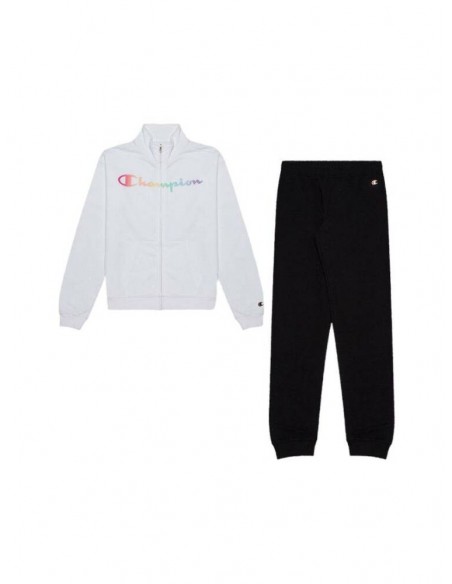 CHAMPION Full Zip Suit NEGRO