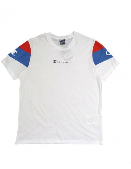 CHAMPION Crewneck T-Shirt AZUL MARINO